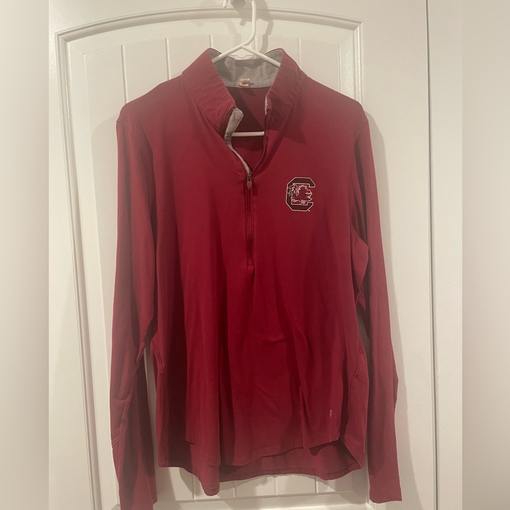 South Carolina Gamecock half zip